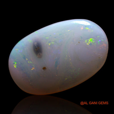 Natural Untreated Fire Opal Loose Gemstone Oval Cabochon From Australia 2.00 Cts 13x8x2 mm AG-672