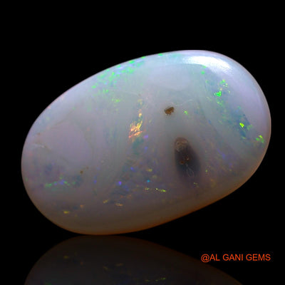 Natural Untreated Fire Opal Loose Gemstone Oval Cabochon From Australia 2.00 Cts 13x8x2 mm AG-672