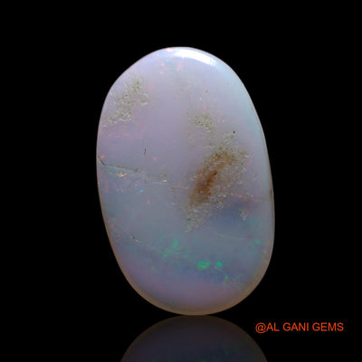 Natural Untreated Fire Opal Loose Gemstone Oval Cabochon From Australia 2.00 Cts 13x8x2 mm AG-672