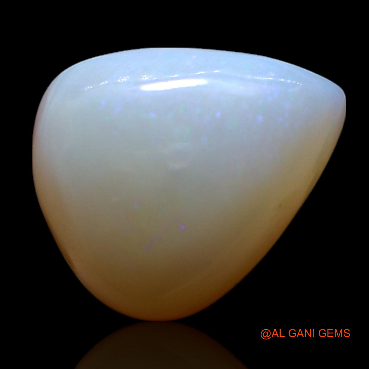 5.00 Cts Natural Australian Fire Opal Trillion Cabochon Loose Gemstone For Jewelry 12x10x6 mm AG-675