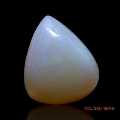 5.00 Cts Natural Australian Fire Opal Trillion Cabochon Loose Gemstone For Jewelry 12x10x6 mm AG-675