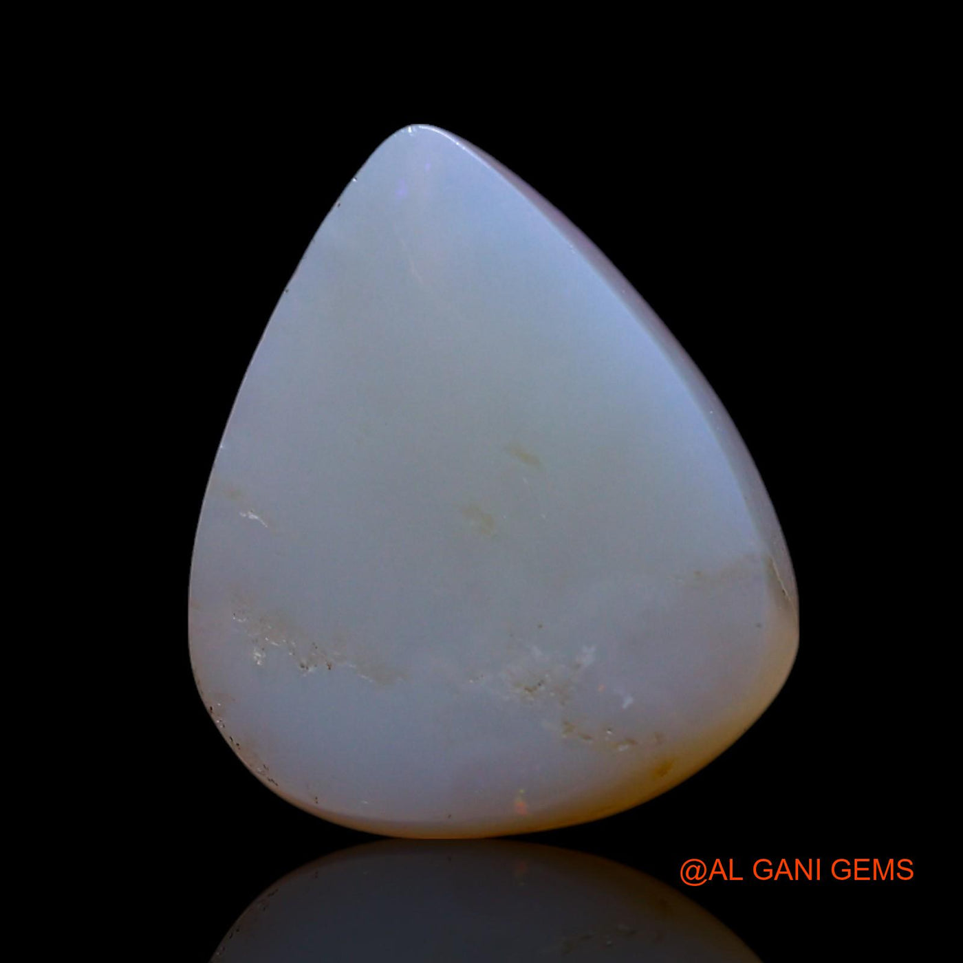 5.00 Cts Natural Australian Fire Opal Trillion Cabochon Loose Gemstone For Jewelry 12x10x6 mm AG-675