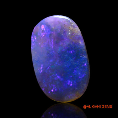 Natural Fire Opal Gemstone 2.00 Cts Loose Oval Cabochon From Australia 13x8x2 mm AG-676