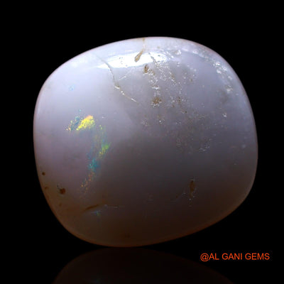 4.00 Cts Natural Australian Fire Opal Loose Gemstone Oval Cabochon 12x11x5 mm AG-677
