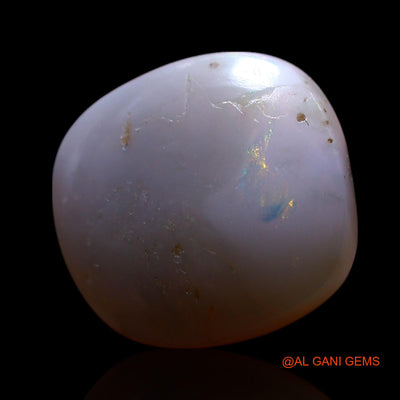 4.00 Cts Natural Australian Fire Opal Loose Gemstone Oval Cabochon 12x11x5 mm AG-677