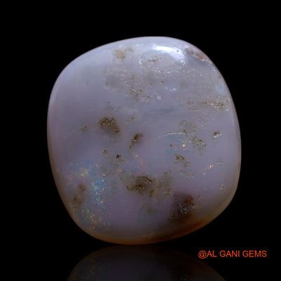 4.00 Cts Natural Australian Fire Opal Loose Gemstone Oval Cabochon 12x11x5 mm AG-677