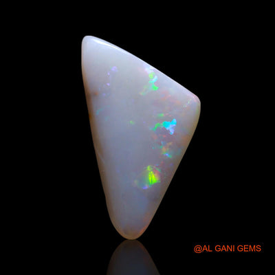 1.00 Cts Natural Australian Fire Opal Trillion Cabochon Loose Gemstone For Jewelry 14x7x2 mm AG-679