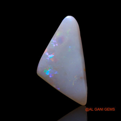 1.00 Cts Natural Australian Fire Opal Trillion Cabochon Loose Gemstone For Jewelry 14x7x2 mm AG-679