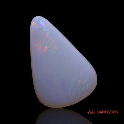 1.50 Cts Natural Australian Fire Opal Loose Gemstone Pear Cabochon 12x9x2 mm AG-67
