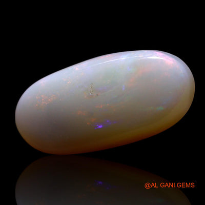 3.00 Cts Natural Australian Fire Opal Loose Gemstone Oval Cabochon 14x7x4 mm AG-680