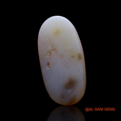 3.00 Cts Natural Australian Fire Opal Loose Gemstone Oval Cabochon 14x7x4 mm AG-680