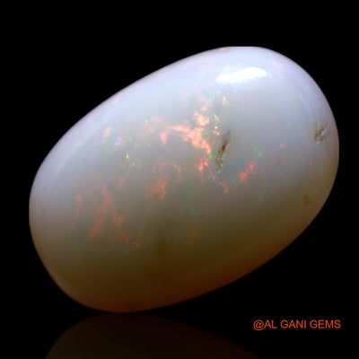 3.00 Cts Natural Australian Fire Opal Oval Cabochon Loose Gemstone For Jewelry 13x8x4 mm AG-682