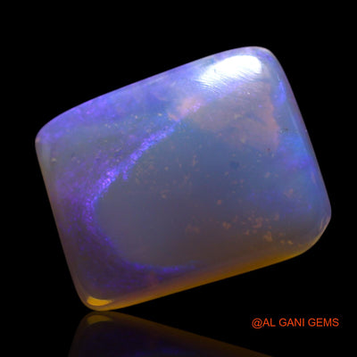 Natural Untreated Fire Opal Loose Gemstone Square Cabochon From Australia 2.00 Cts 11x9x3 mm AG-687