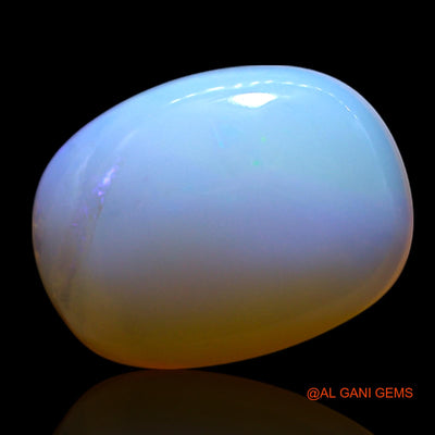 3.00 Cts Natural Australian Fire Opal Loose Gemstone Oval Cabochon 12x9x4 mm AG-688
