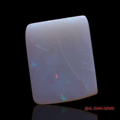 Natural Untreated Fire Opal Loose Gemstone Square Cabochon From Australia 1.70 Cts 11x8x2 mm AG-690