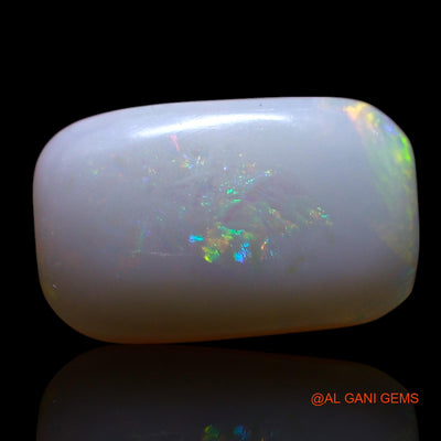 2.00 Cts Natural Australian Fire Opal Loose Gemstone Oval Cabochon 12x8x2 mm AG-691