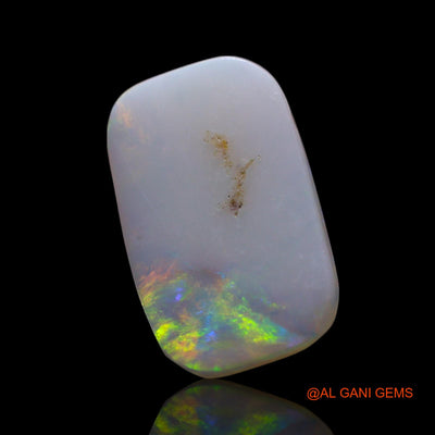 2.00 Cts Natural Australian Fire Opal Loose Gemstone Oval Cabochon 12x8x2 mm AG-691