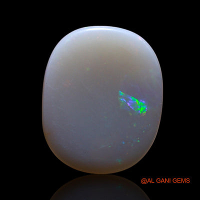 2.00 Cts Unheated Australian Fire Opal Loose Gemstone Oval Cabochon Natural 12x10x2 mm AG-692