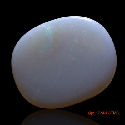 2.00 Cts Unheated Australian Fire Opal Loose Gemstone Oval Cabochon Natural 12x10x2 mm AG-692