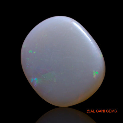 2.00 Cts Unheated Australian Fire Opal Loose Gemstone Oval Cabochon Natural 12x10x2 mm AG-692