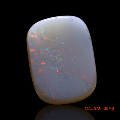 2.00 Cts Unheated Australian Fire Opal Loose Gemstone Oval Cabochon Natural 12x9x3 mm AG-694