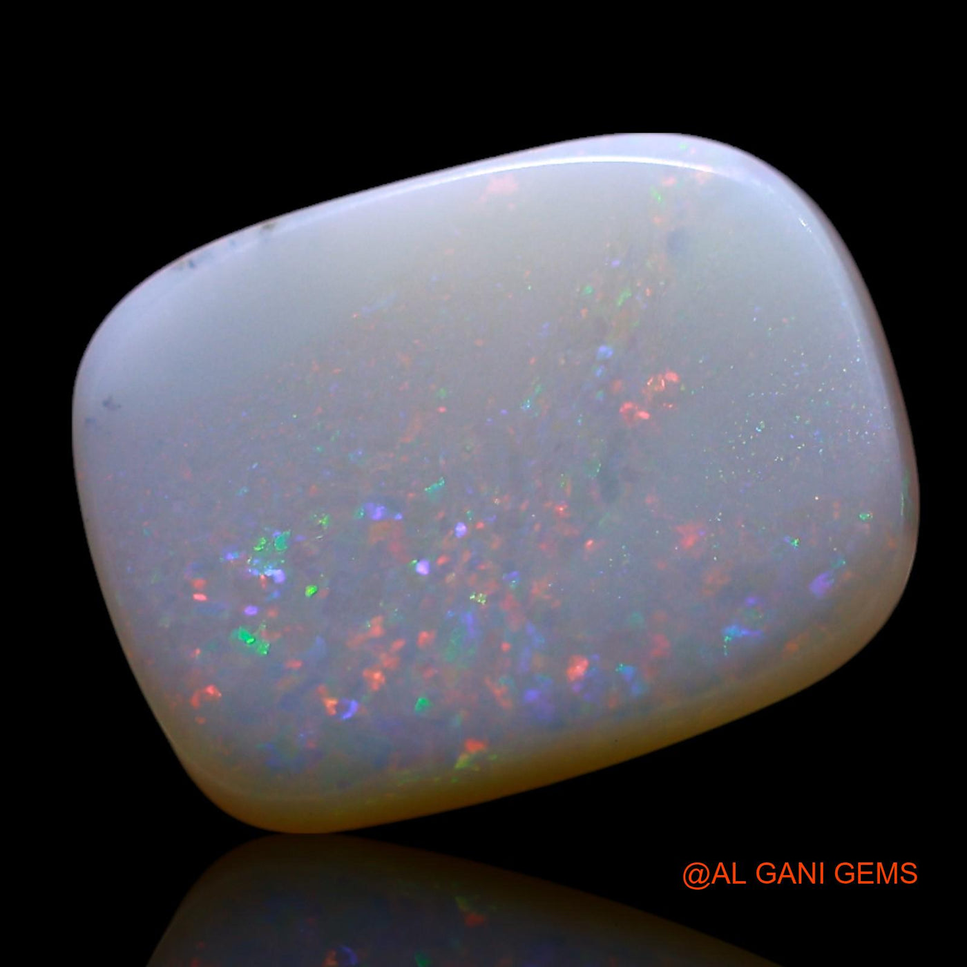 2.00 Cts Unheated Australian Fire Opal Loose Gemstone Oval Cabochon Natural 12x9x3 mm AG-694