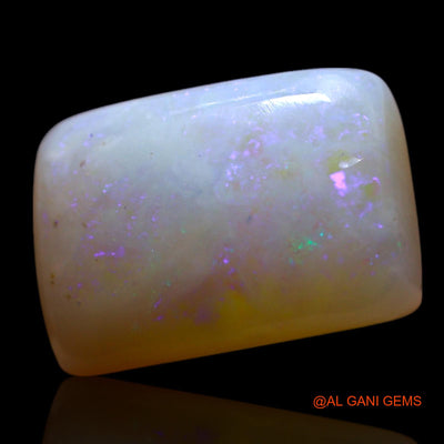 Natural Fire Opal Gemstone 4.00 Cts Loose Square Cabochon From Australia 11x8x5 mm AG-695