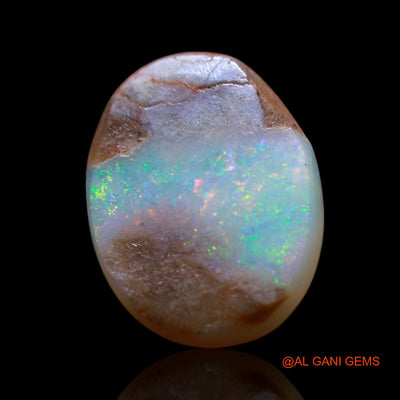 3.00 Cts Natural Australian Fire Opal Loose Gemstone Oval Cabochon 11x9x4 mm AG-697