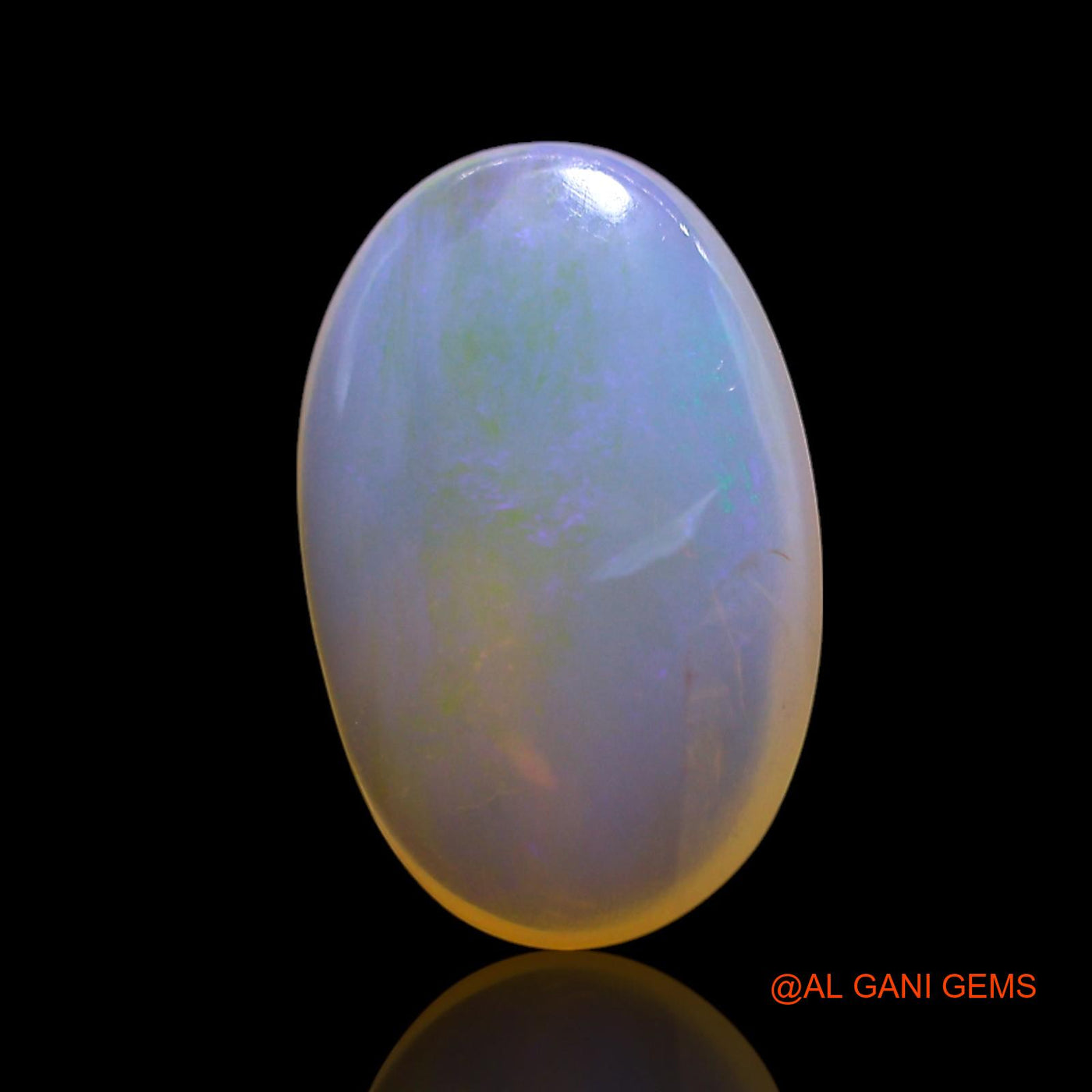 2.00 Cts Natural Australian Fire Opal Loose Gemstone Oval Cabochon 13x8x3 mm AG-698