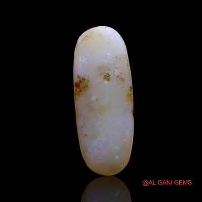Natural Fire Opal Gemstone 2.00 Cts Loose Oval Cabochon From Australia 14x5x3 mm AG-699