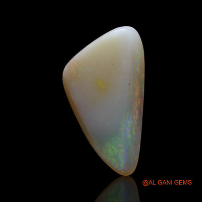 1.80 Cts Natural Australian Fire Opal Loose Gemstone Trillion Cabochon 13x7x3 mm AG-700
