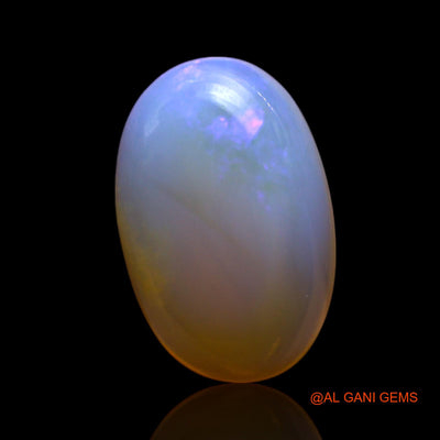 Natural Untreated Fire Opal Loose Gemstone Oval Cabochon From Australia 3.00 Cts 12x8x4 mm AG-701