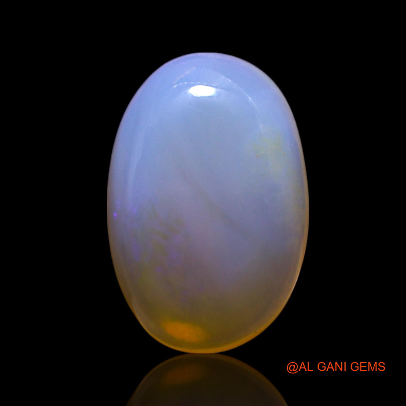 Natural Untreated Fire Opal Loose Gemstone Oval Cabochon From Australia 3.00 Cts 12x8x4 mm AG-701