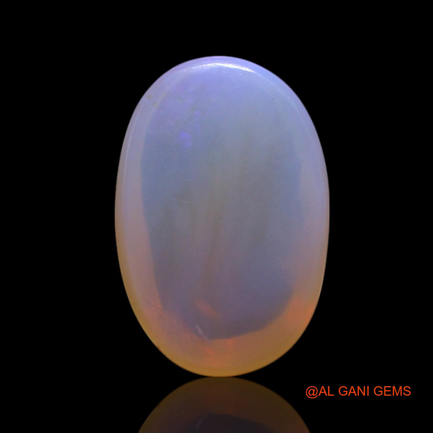Natural Untreated Fire Opal Loose Gemstone Oval Cabochon From Australia 3.00 Cts 12x8x4 mm AG-701