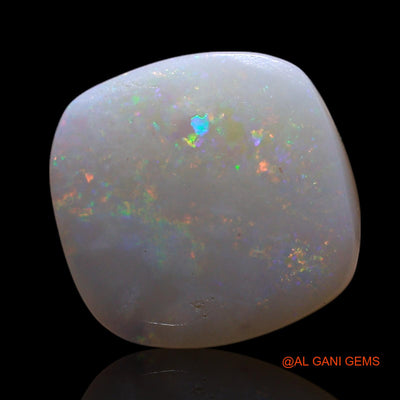 2.00 Cts Unheated Australian Fire Opal Loose Gemstone Oval Cabochon Natural 10x10x3 mm AG-702