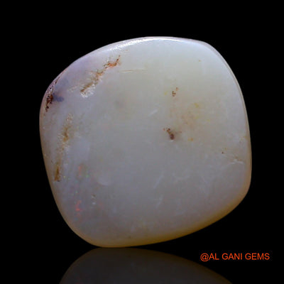 2.00 Cts Unheated Australian Fire Opal Loose Gemstone Oval Cabochon Natural 10x10x3 mm AG-702