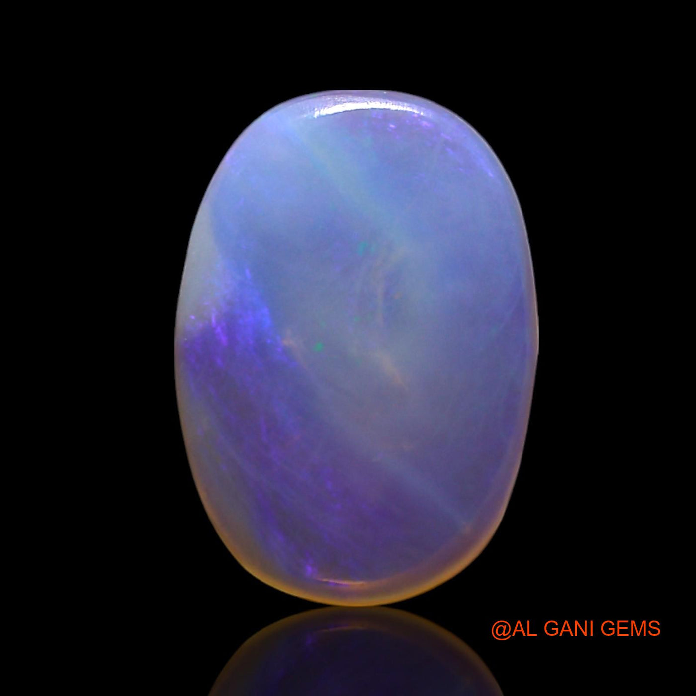 Natural Untreated Fire Opal Loose Gemstone Oval Cabochon From Australia 1.50 Cts 12x8x2 mm AG-704