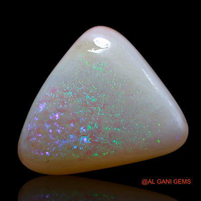 2.00 Cts Natural Australian Fire Opal Trillion Cabochon Loose Gemstone For Jewelry 11x9x3 mm AG-705