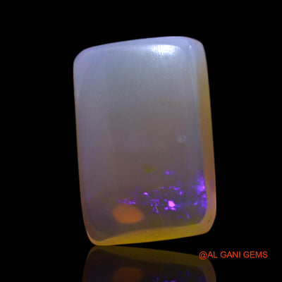 2.00 Cts Natural Australian Fire Opal Loose Gemstone Square Cabochon 11x7x4 mm AG-707