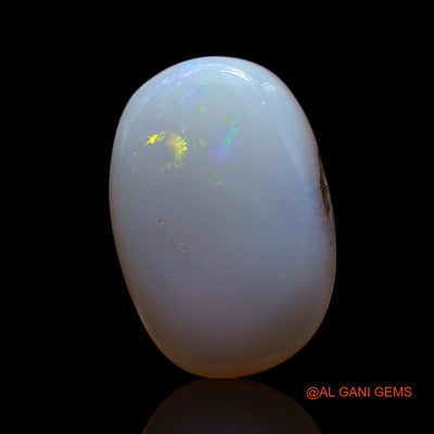 2.00 Cts Natural Australian Fire Opal Loose Gemstone Oval Cabochon 12x8x3 mm AG-709
