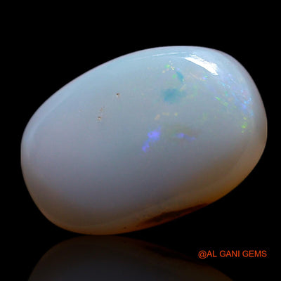 2.00 Cts Natural Australian Fire Opal Loose Gemstone Oval Cabochon 12x8x3 mm AG-709