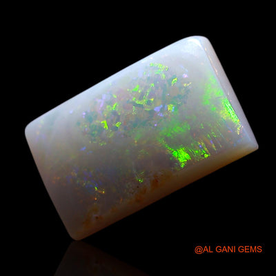 1.50 Cts Natural Australian Fire Opal Loose Gemstone Square Cabochon 11x7x2 mm AG-711