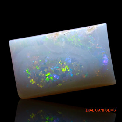 1.50 Cts Natural Australian Fire Opal Loose Gemstone Square Cabochon 11x7x2 mm AG-711