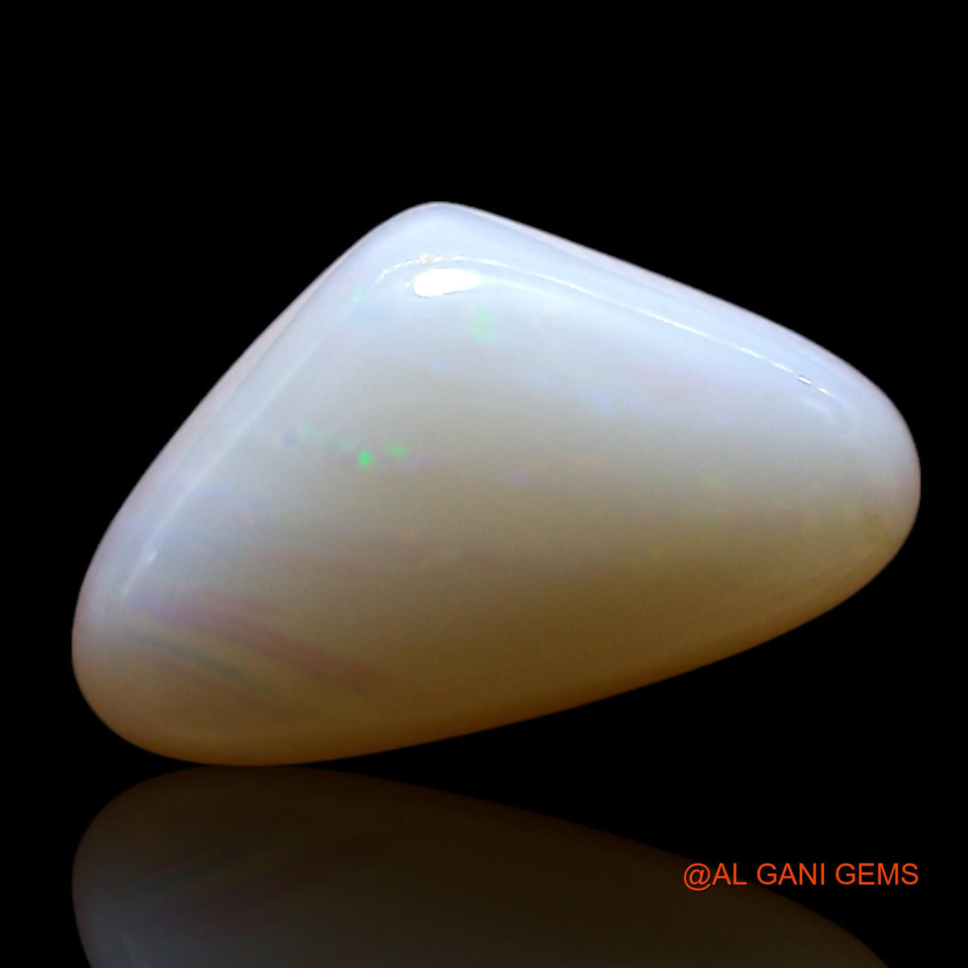 2.00 Cts Natural Australian Fire Opal Loose Gemstone Fancy Cabochon 12x7x3 mm AG-712