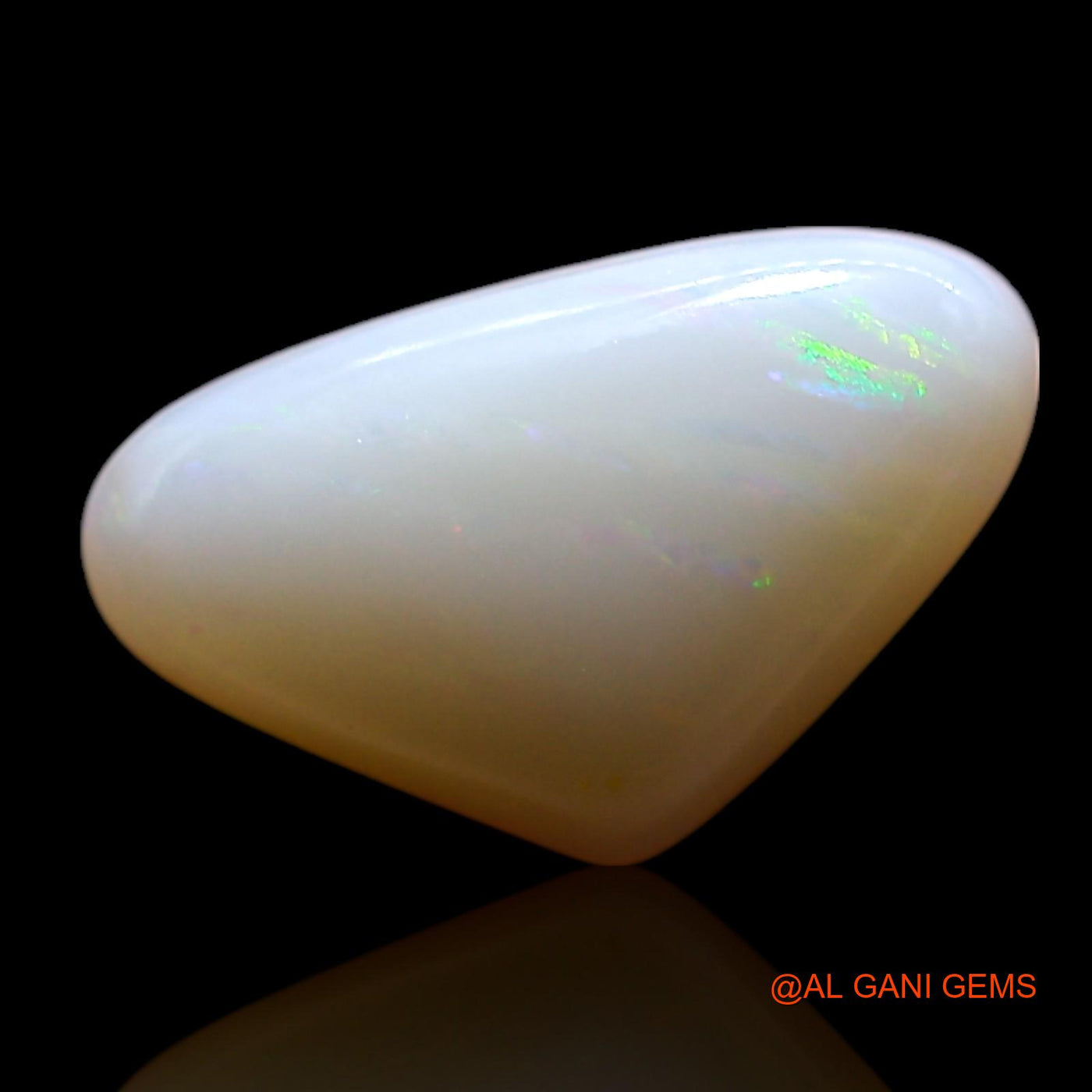 2.00 Cts Natural Australian Fire Opal Loose Gemstone Fancy Cabochon 12x7x3 mm AG-712
