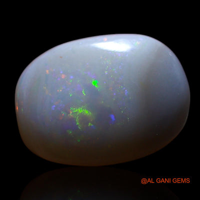 2.00 Cts Unheated Australian Fire Opal Loose Gemstone Oval Cabochon Natural 11x8x4 mm AG-714