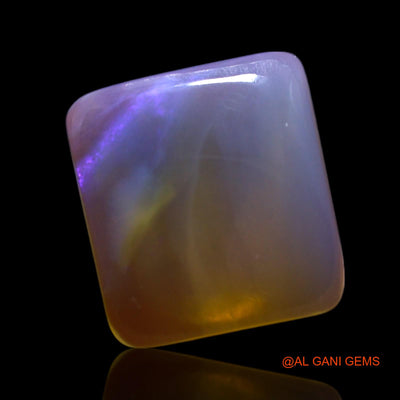 2.00 Cts Natural Australian Fire Opal Loose Gemstone Square Cabochon 10x9x3 mm AG-716