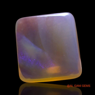 2.00 Cts Natural Australian Fire Opal Loose Gemstone Square Cabochon 10x9x3 mm AG-716