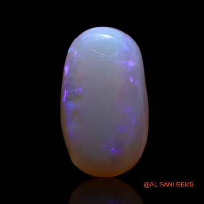 Natural Untreated Fire Opal Loose Gemstone Oval Cabochon From Australia 1.00 Cts 12x6x2 mm AG-718
