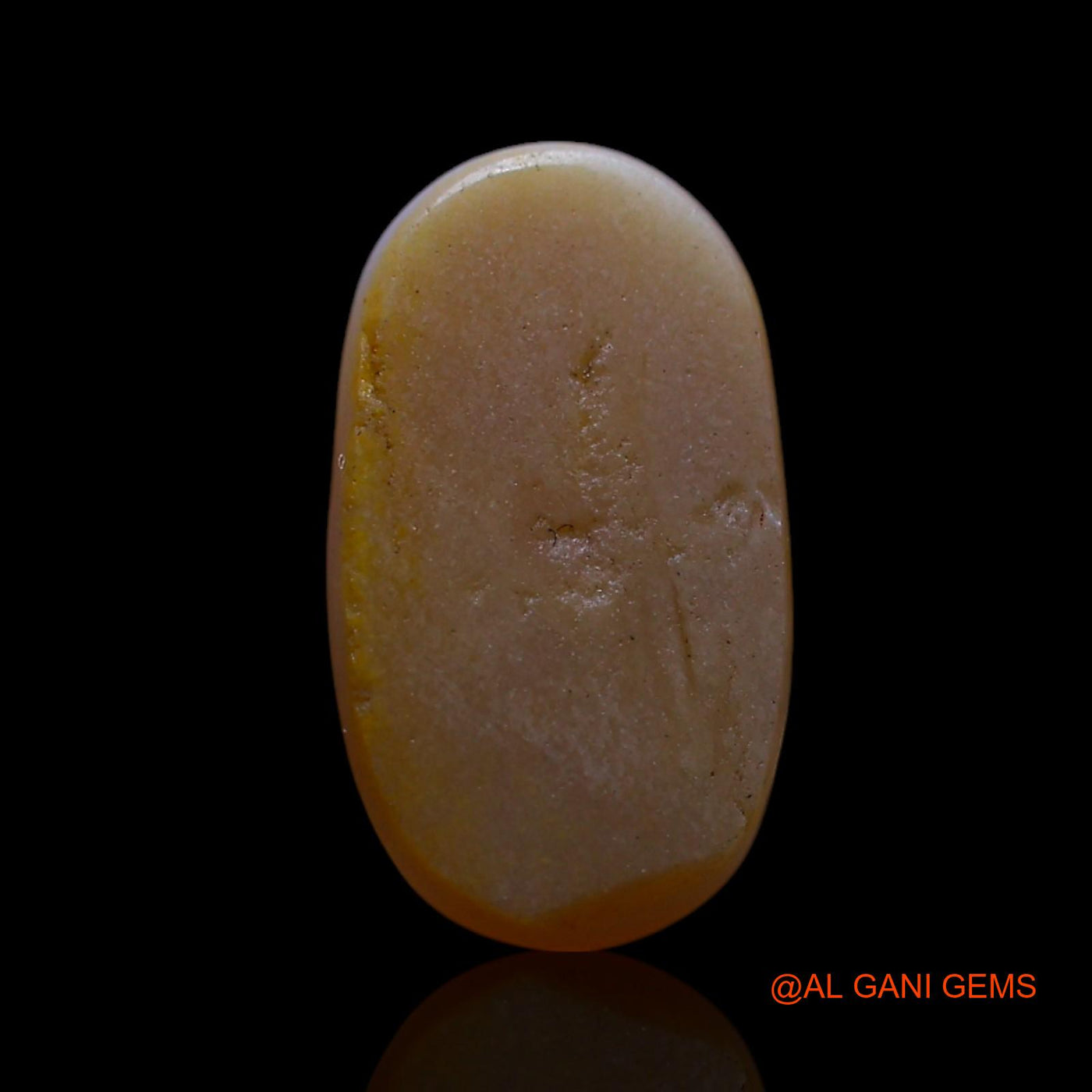 Natural Untreated Fire Opal Loose Gemstone Oval Cabochon From Australia 1.00 Cts 12x6x2 mm AG-718